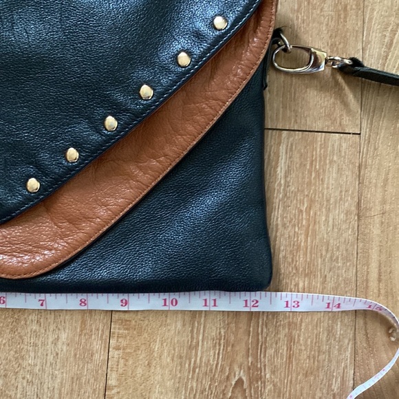 B-Low The Belt Leather Studded Envelope Crossbody - Picture 7 of 13